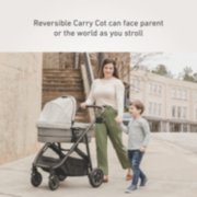 reversible carry cot can face parent or the world as you stroll image number 3