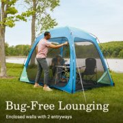 Bug free lounging with Coleman screen dome shelter image number 2