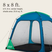 8 by 8 Coleman screen dome shelter with 6 foot 8 inch center height image number 6