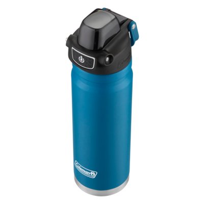 Coleman Autoseal FreeFlow Stainless Steel Insulated Water Bottle, 24 oz,  Black 