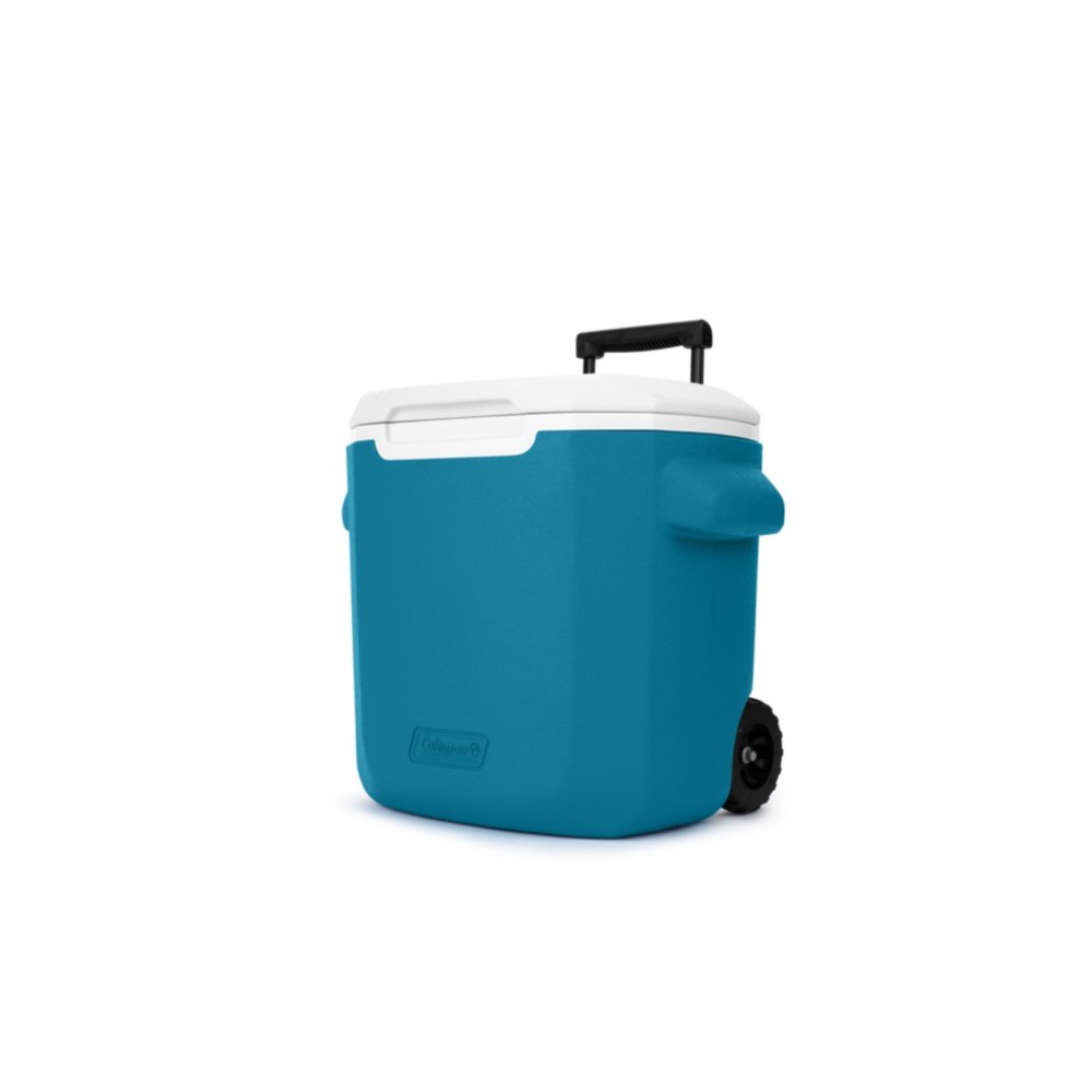 28 quart store cooler with wheels