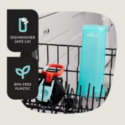 Contigo fit water bottle with dishwasher-safe lid and b p a free plastic image number 6