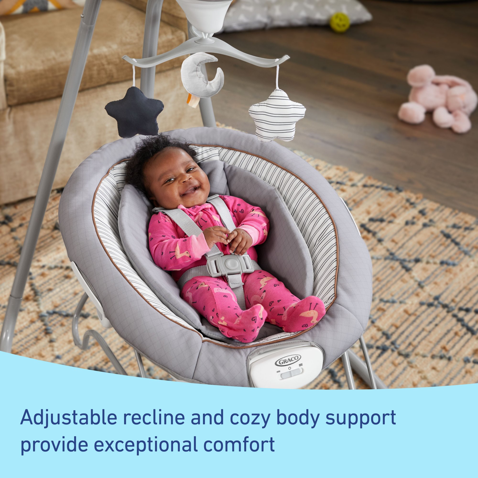 App-Connected Baby Swings : Baby Swing