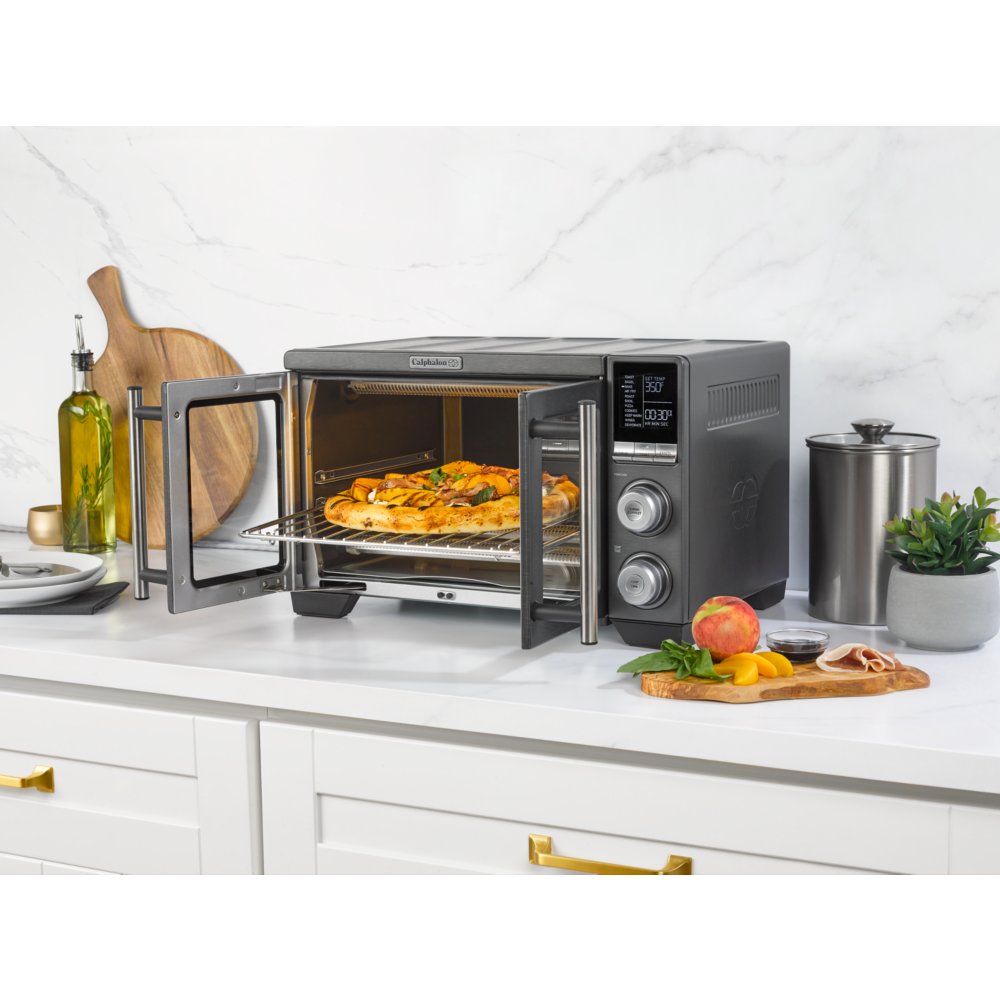 Extra Large Digital Air Fryer Toaster Oven with Convenient Single-Pull French  Doors 