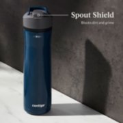 Contigo Cortland Chill 2.0 Autoseal Stainless Steel 24oz Water Bottle Periwinkle