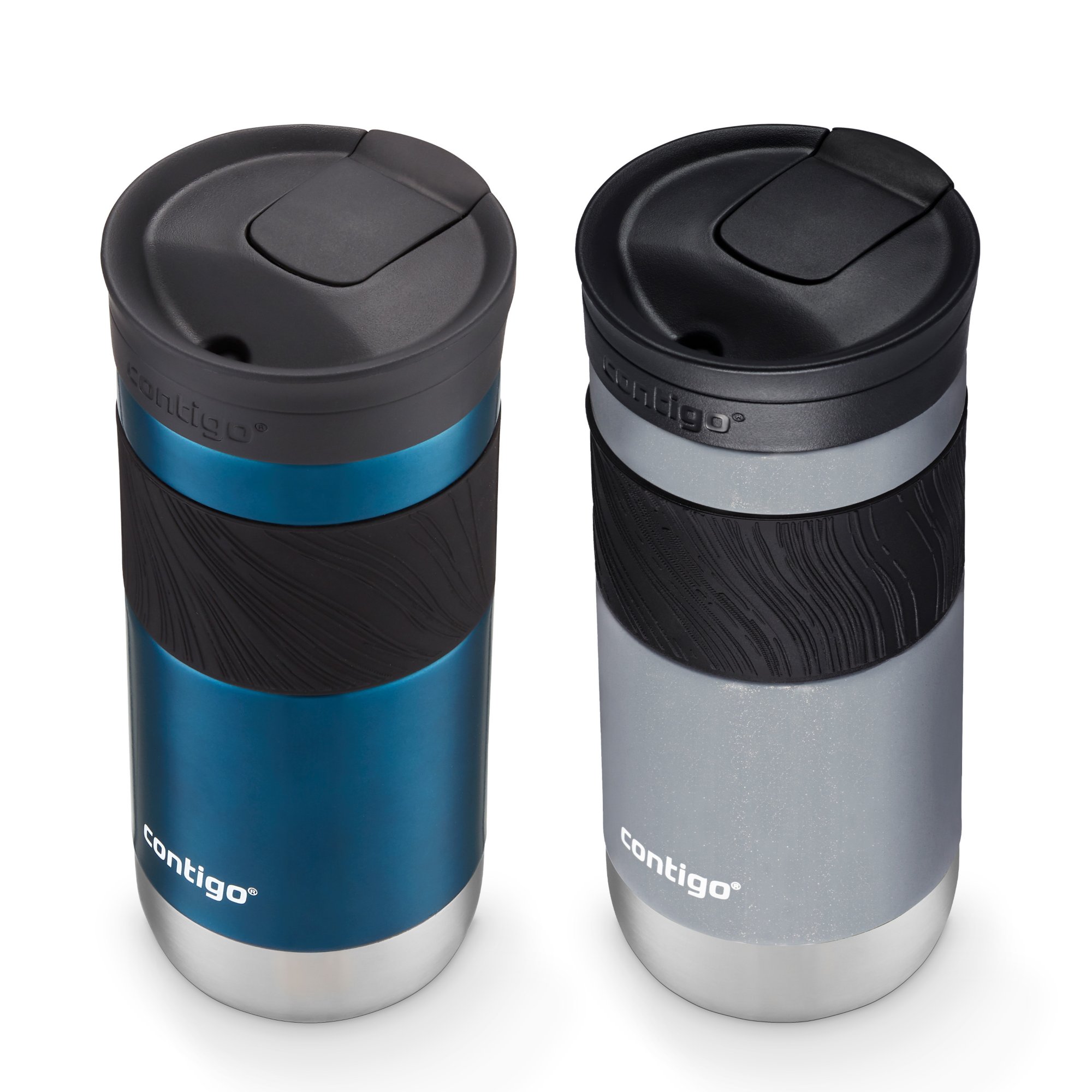 SNAPSEAL™ Insulated Stainless Steel Travel Mug with Grip, 16 oz