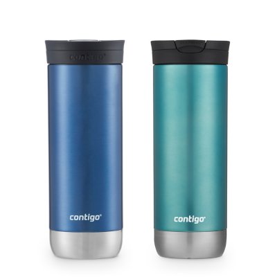 Thermoflask Insulated Water Bottle with Spout Lid, 40oz, 2 Pack  (Teal/Black), 1 - Metro Market