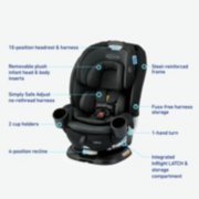 car seat with special features highlighted image number 6