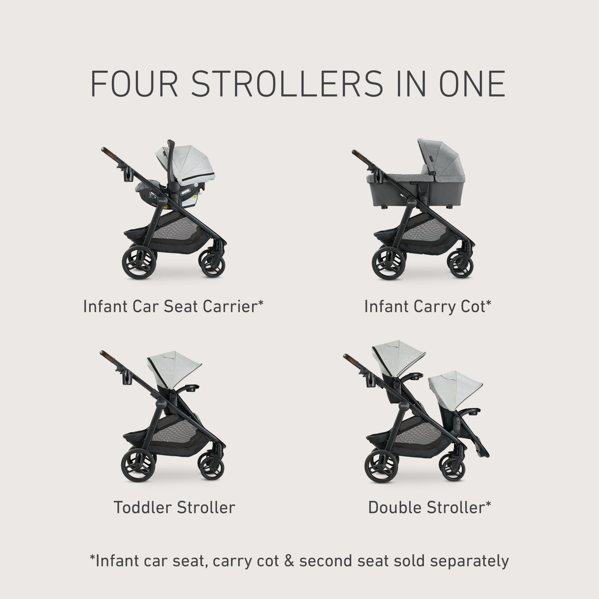 Car seat stroller 4 hotsell in 1