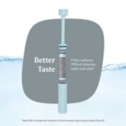 better taste, filter reduces 99% of chlorine taste and odor image number 2