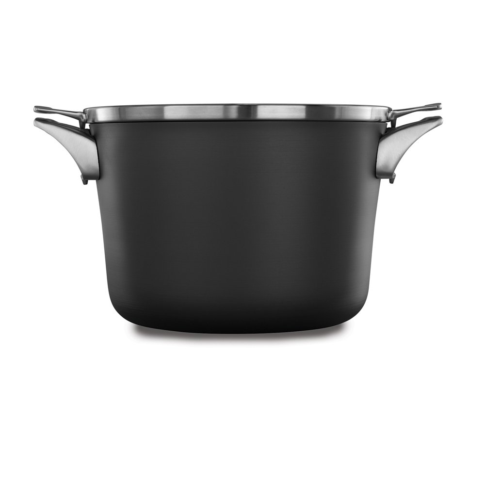 Titanium Nonstick 6 Quart Stock Pot with Tempered Glass Lid – Saflon