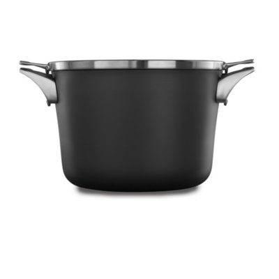 Cook N Home Nonstick Stockpot with Lid 10.5-QT, Professional Deep Cooking  Pot Canning Stock Pot with Glass Lid, Black