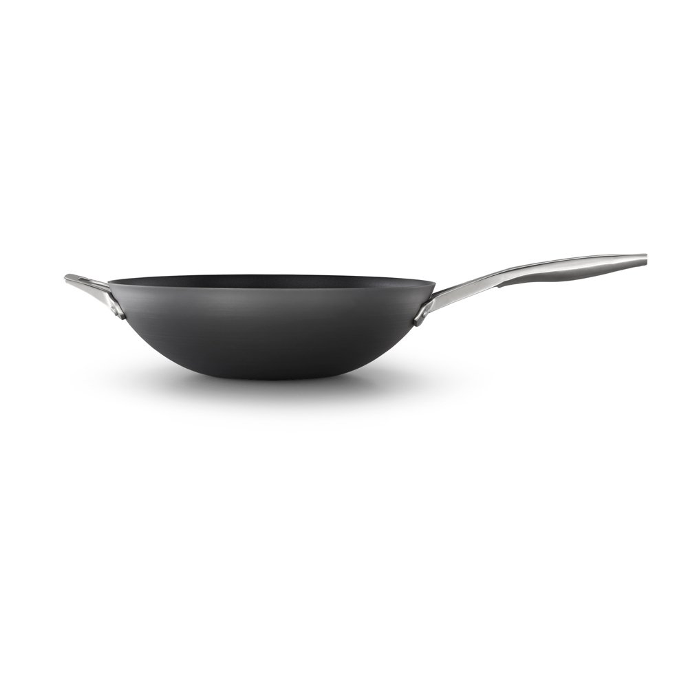 Premier™ Hard-Anodized Nonstick 13-Inch Flat Wok | Calphalon