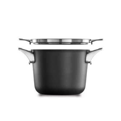 Premier™ Space-Saving Hard-Anodized Nonstick 4.5-Quart Soup Pot with Lid