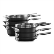 stacked space saving pots and pans image number 2