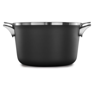 Premier™ Space-Saving Hard-Anodized Nonstick 12-Quart Stock Pot with Lid