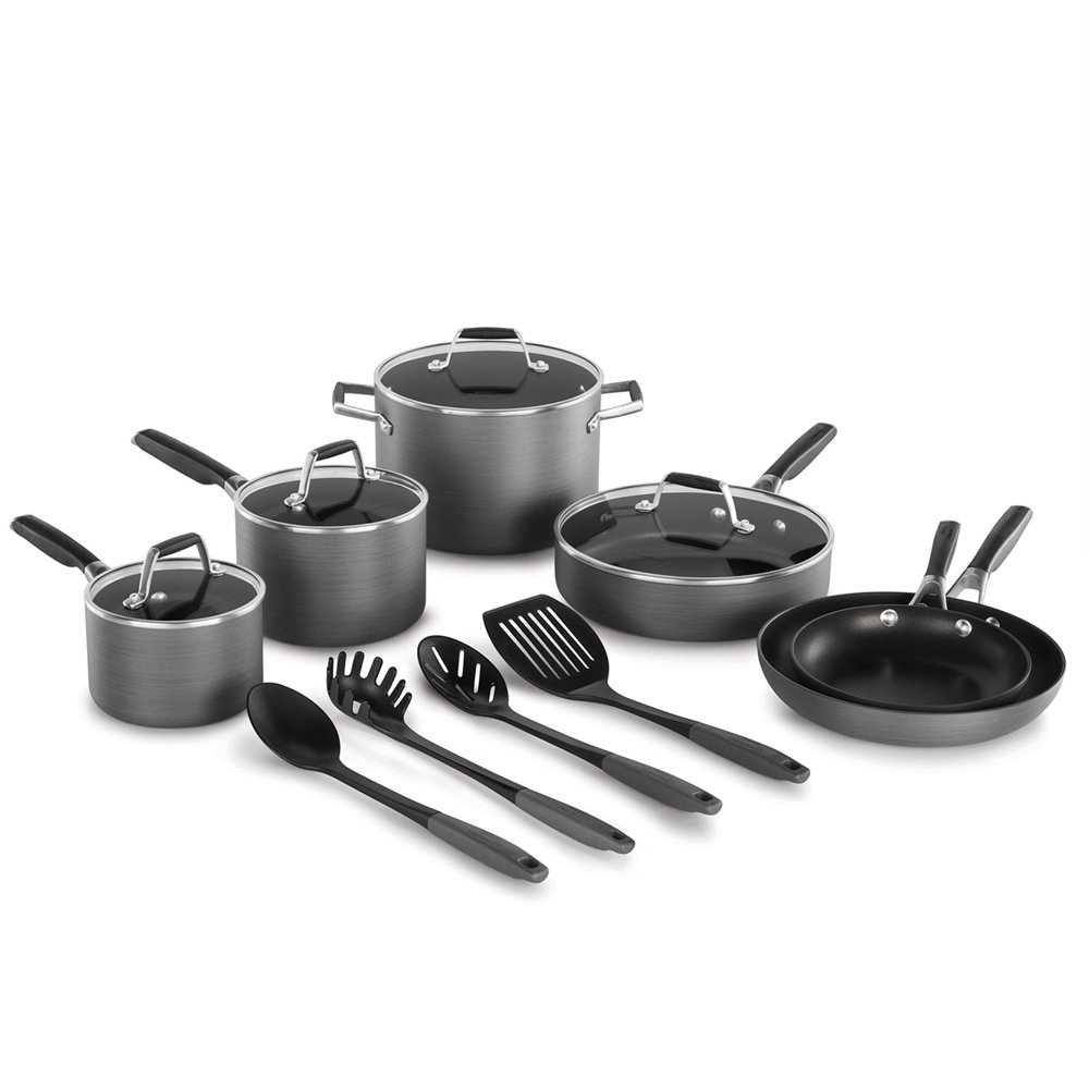 Select by Calphalon® Hard-Anodized Nonstick 10-Piece Cookware Set