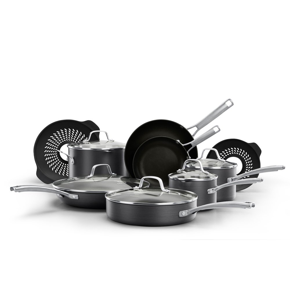 Calphalon Classic 14-Piece Stainless Steel Cookware Set 2095337 - The Home  Depot