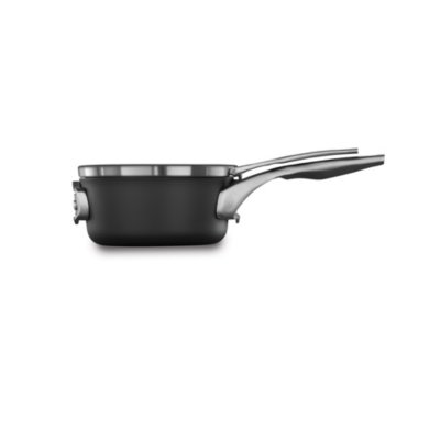 Premier™ Space-Saving Hard-Anodized Nonstick, 2.5-Quart Sauce Pan with Lid