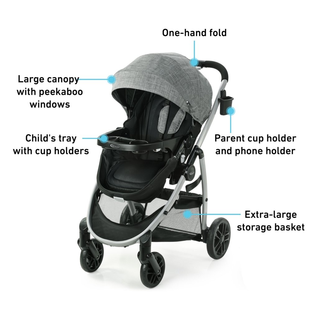 How to open a graco best sale modes stroller