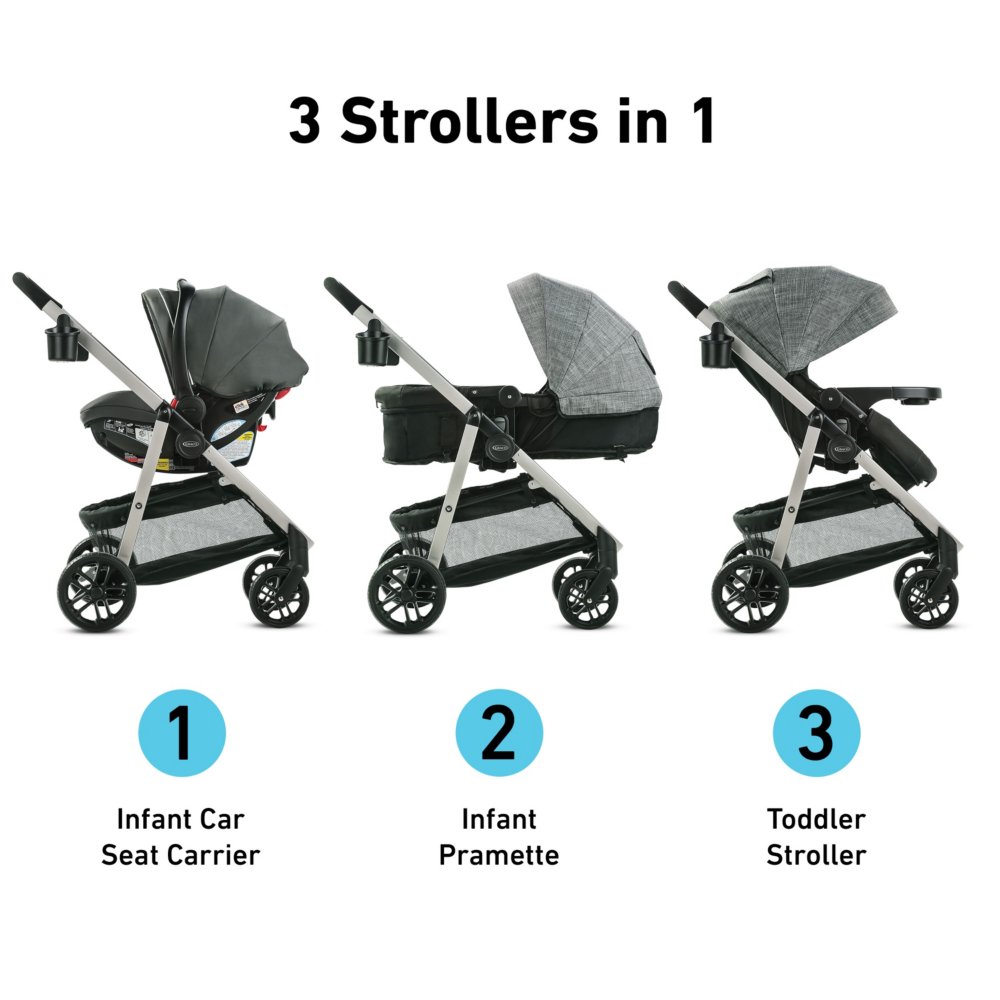 Graco modes 3 store in 1 travel system