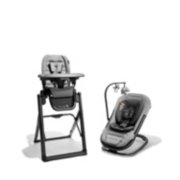 Two-in-one high chair plus rocker and bouncer image number 1