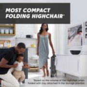 Compact folding high chair image number 3
