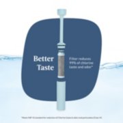 better taste, filter reduces 99% of chlorine taste and odor image number 2