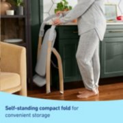 self standing compact fold for convenient storage of high chair image number 5