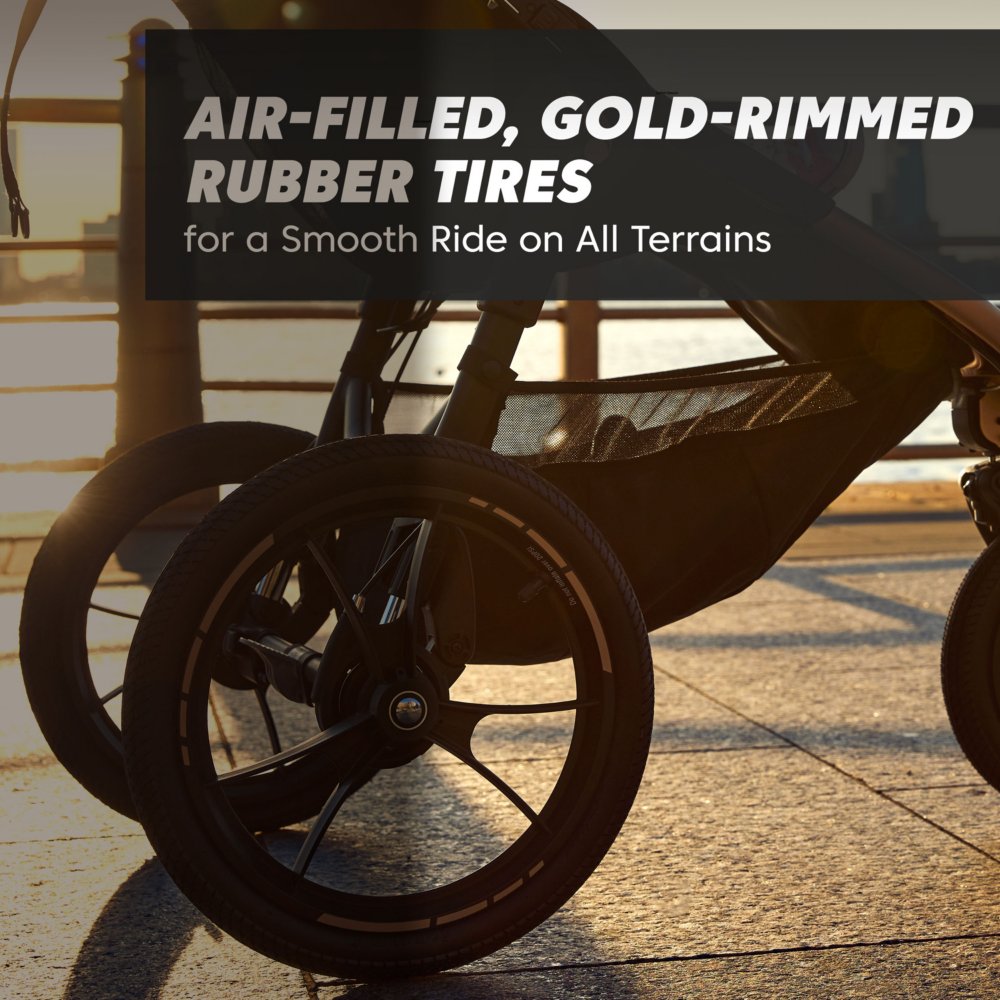 Stroller with air tires 2025