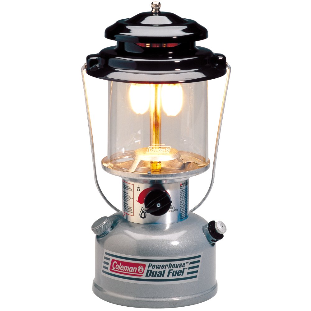 Coleman 1000 Lumens Gas Dual Fuel Camping Lantern 