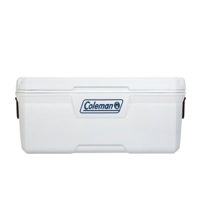 Coleman 316 Series 62-Quart Marine Wheeled Cooler, White, 58.6-L