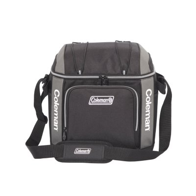 Coleman Chiller 30-cans Insulated Soft Cooler Bag, Black