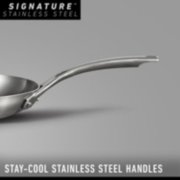 stainless steel pan with handle image number 4