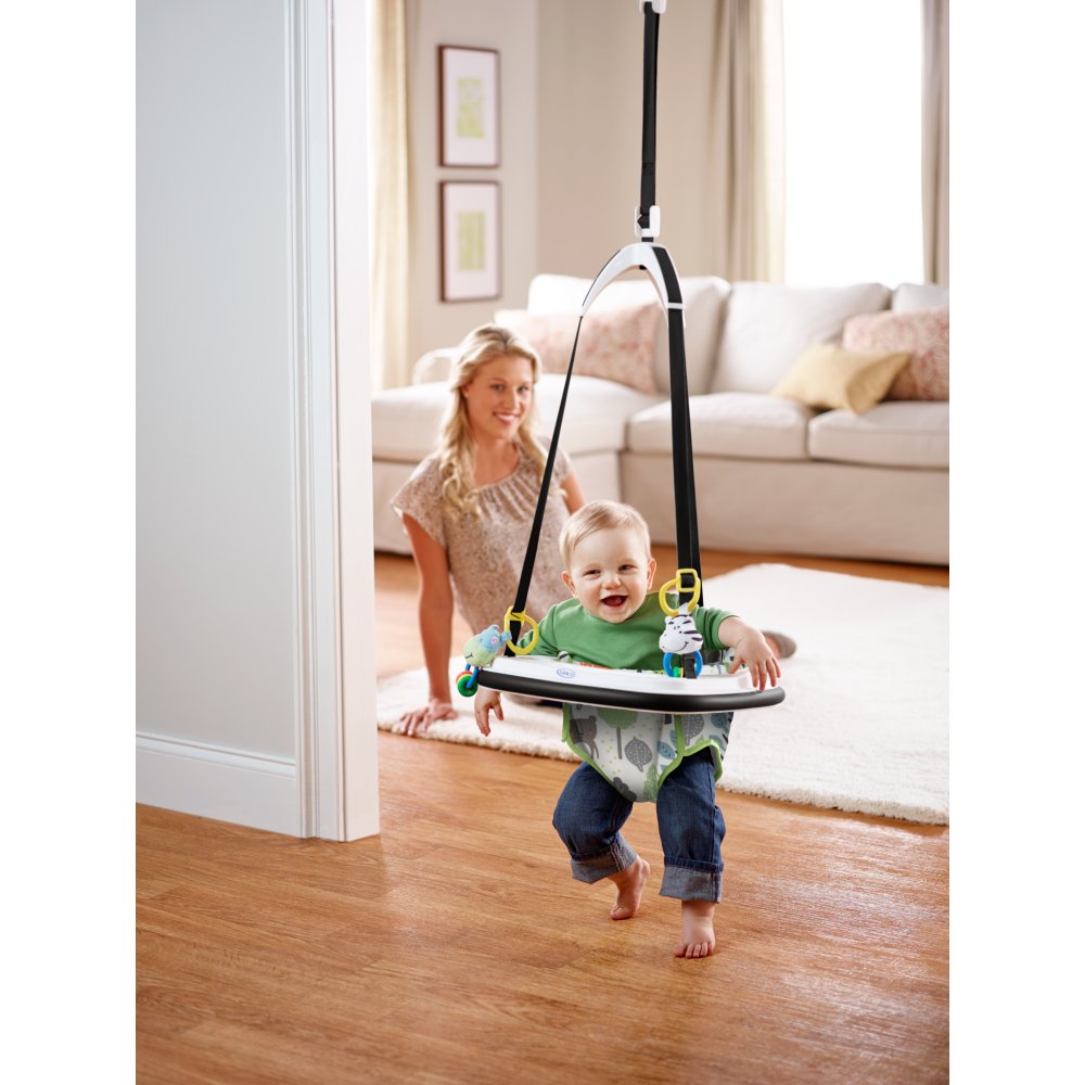 Door frame cheap hanging baby bouncer