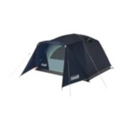 Coleman Skydome 3-Season, 4-Person Easy Set-Up Camping Dome Tent w/ Rain  Fly, Vestibule, E-Port & Carry Bag