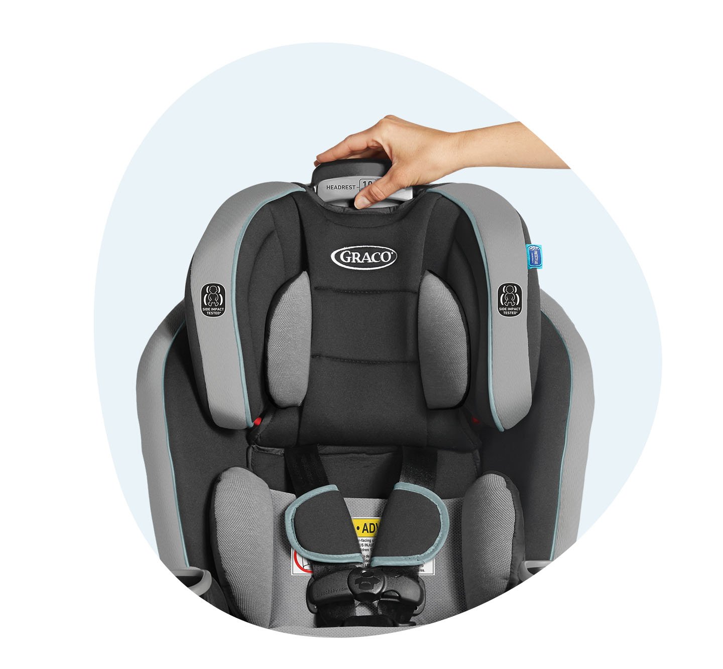 Adjusting graco cheap car seat