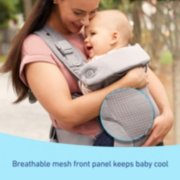 breathable meh front panel keeps baby cool image number 4
