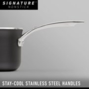 signature nonstick cookware with stay cool stainless steel handles image number 6