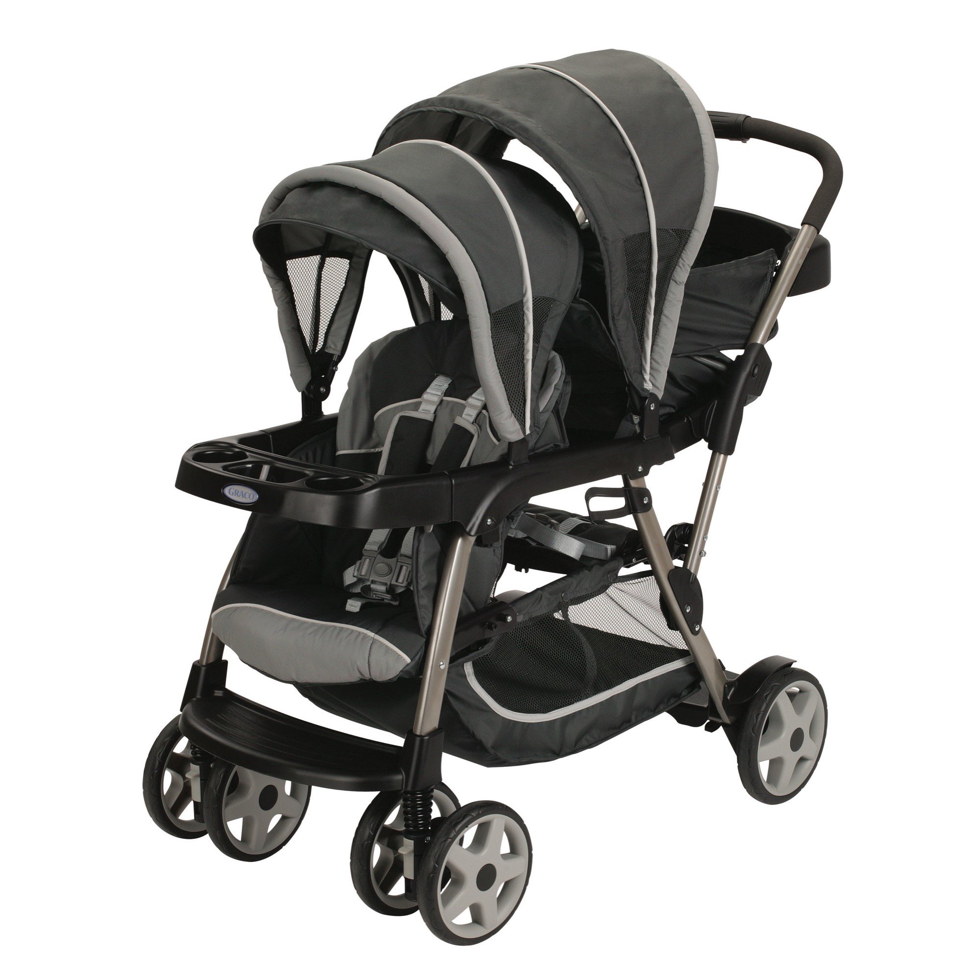 double stroller compatible with graco click connect