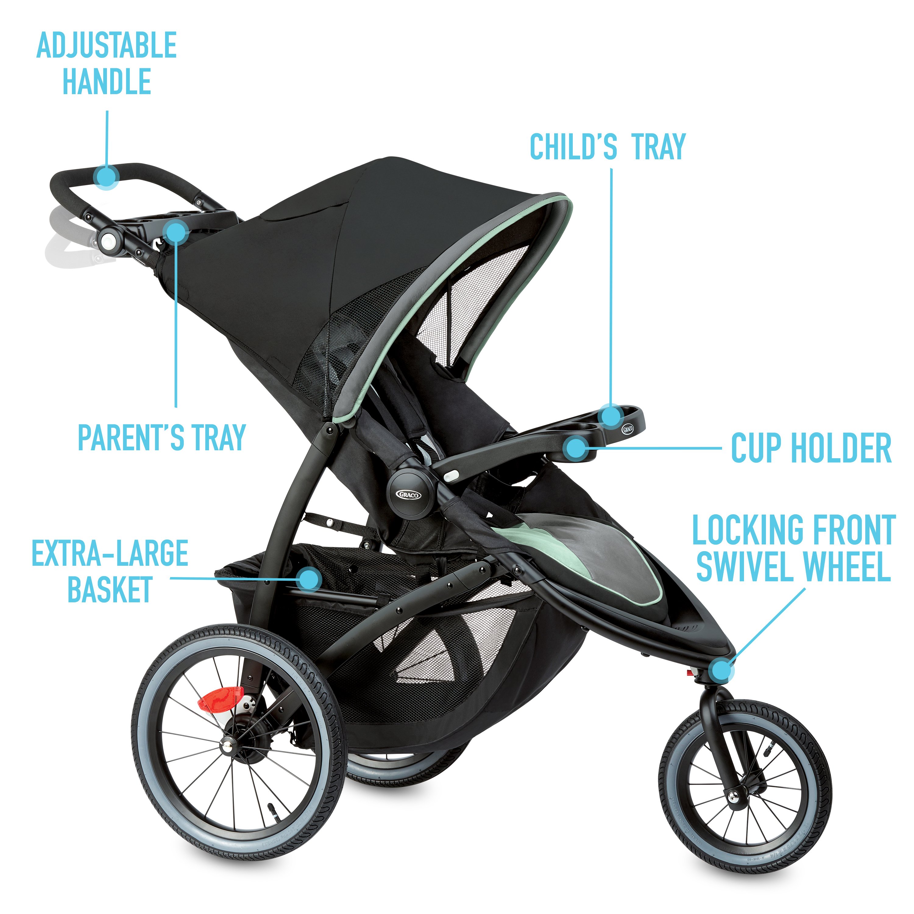 Graco FastAction™ Jogger LX Stroller 
