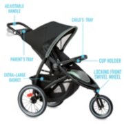 fast action L X stroller features image number 4