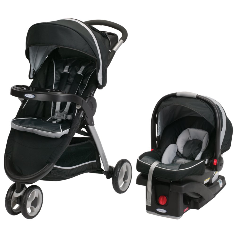 Graco fit fold store travel system