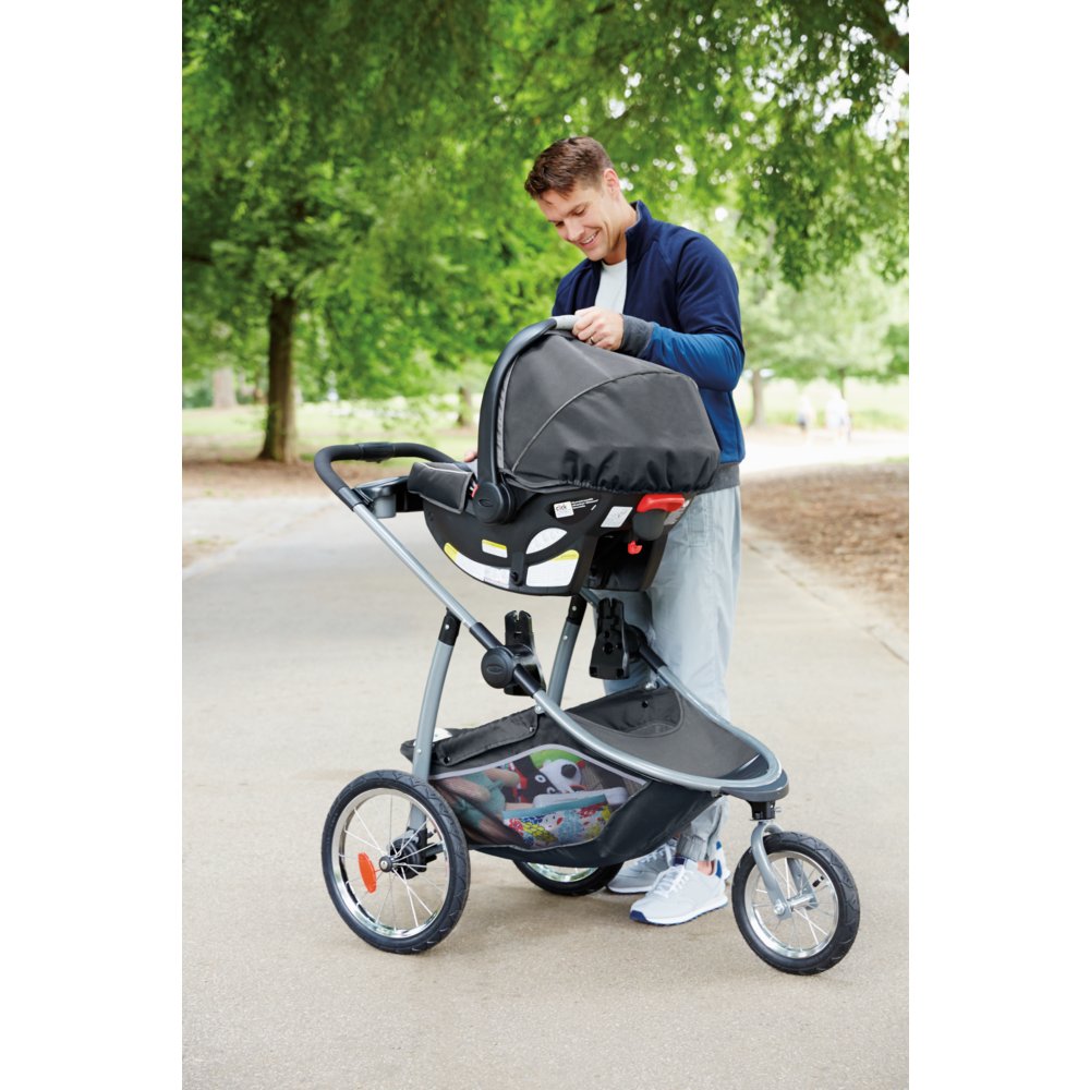 Travel Graco Baby Modes Click Connect 3Wheel Jogger Jogging Stroller