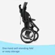 graco trax jogger travel system stroller, one-hand self-standing fold for easy storage image number 4