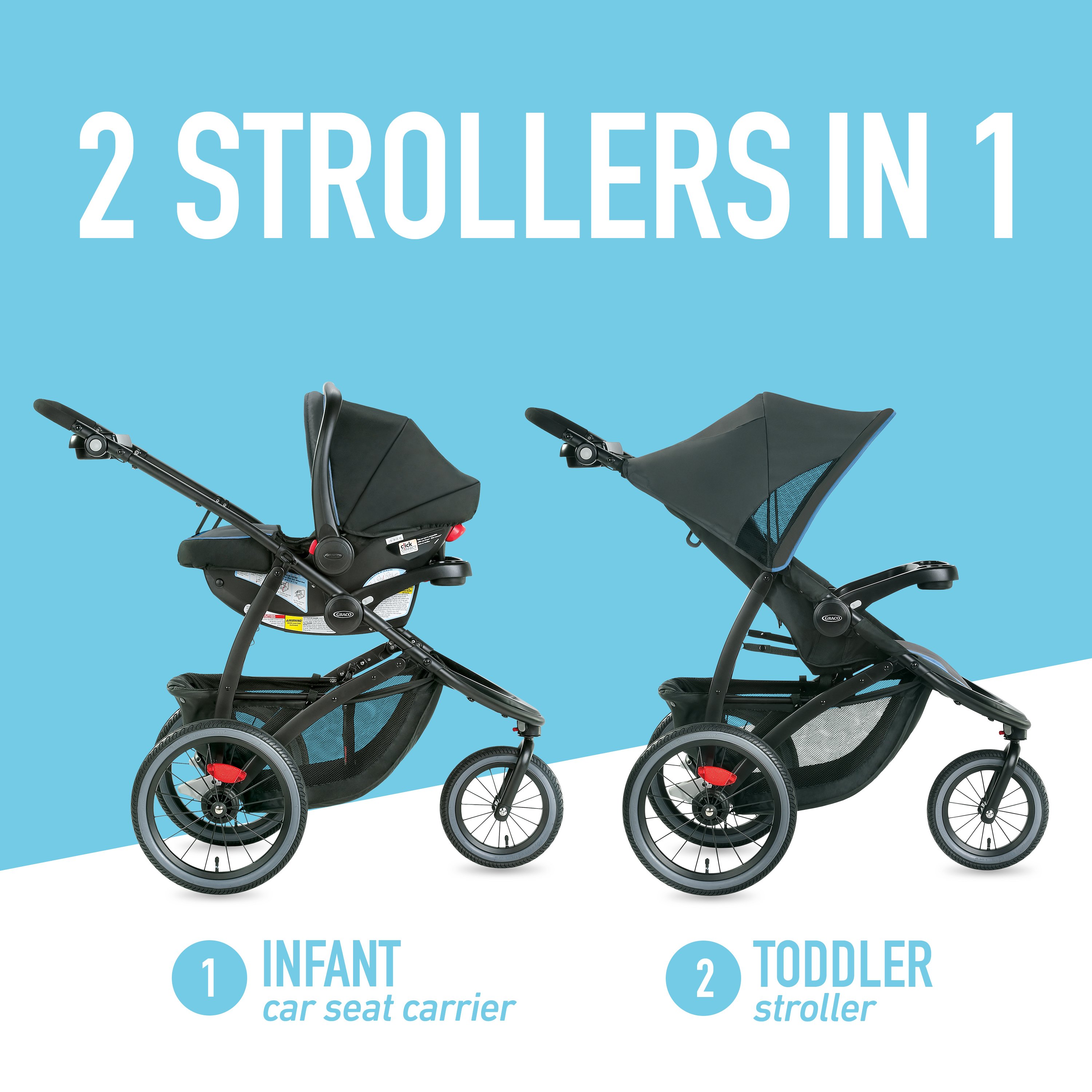 graco fastaction jogger lx travel system