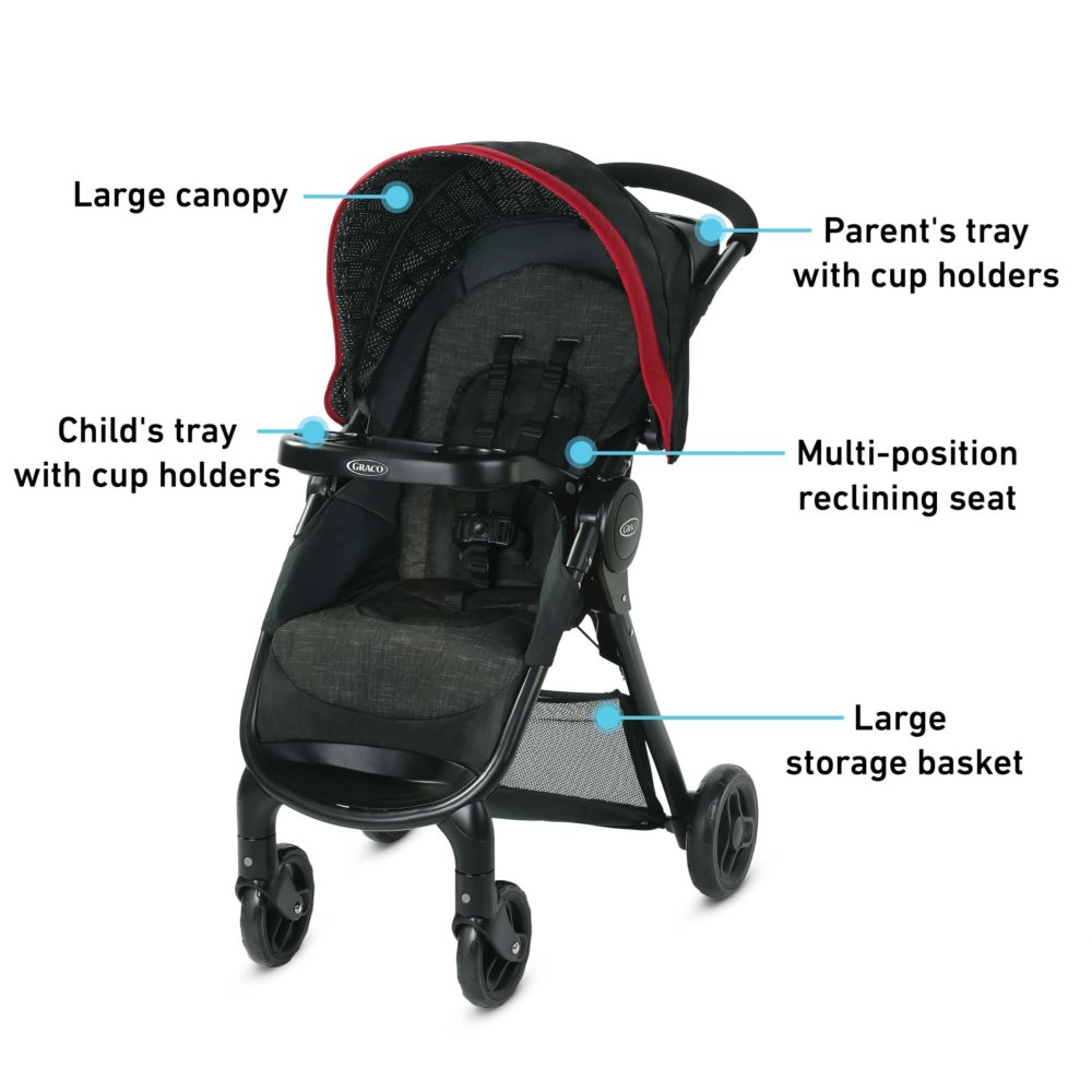 Part Only REAR AXLE Graco Fast Action baby Stroller 