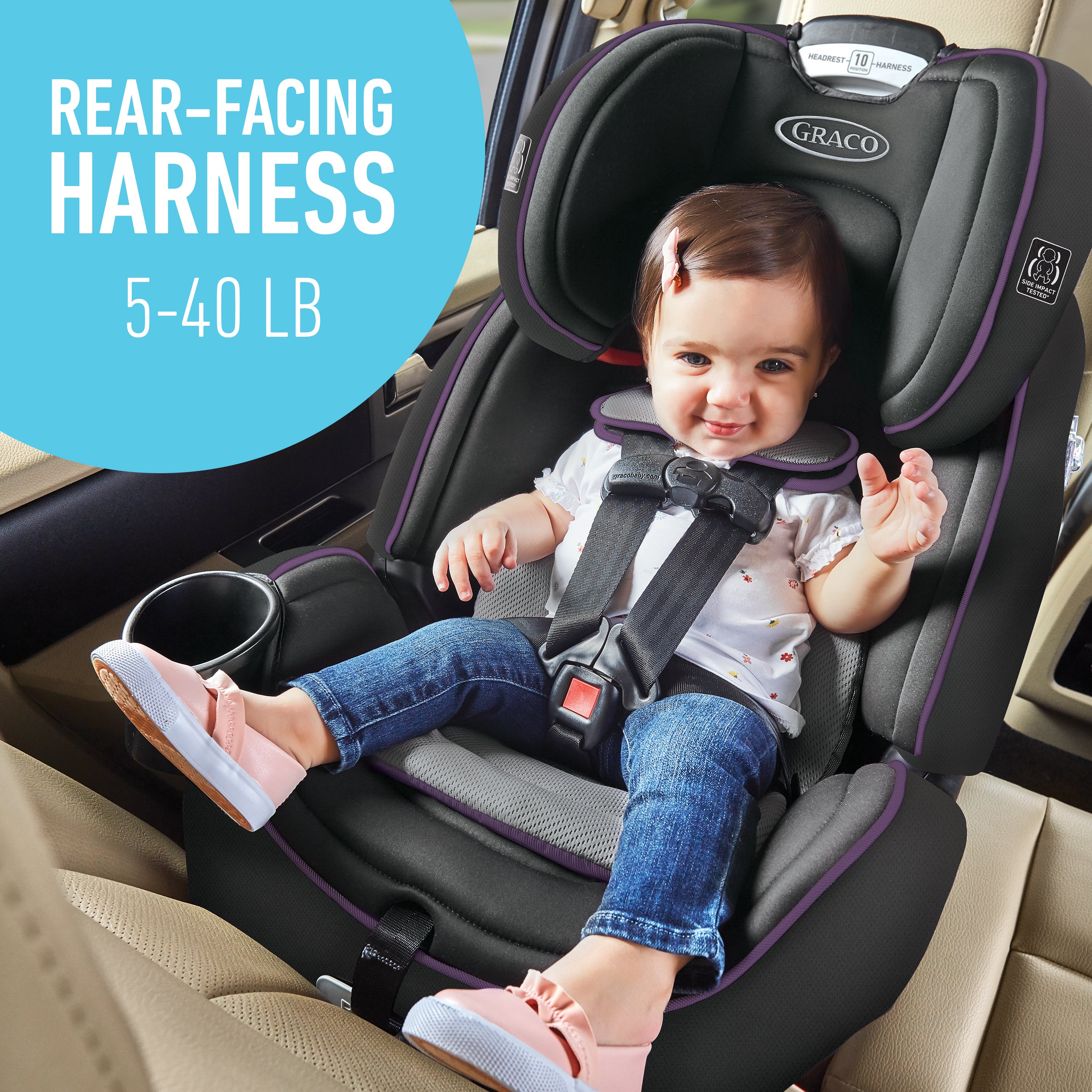 Graco Grows4Me 4-in-1 Car Seat Vega 2074606