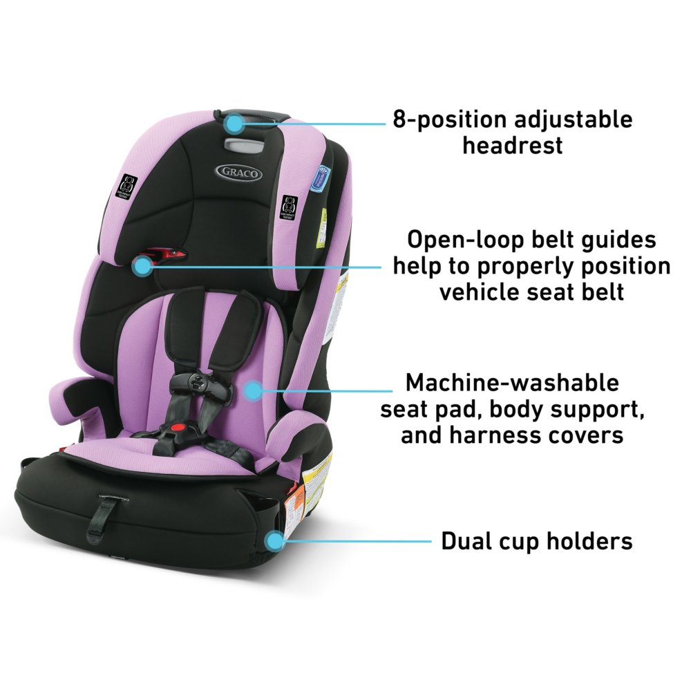 Graco wayz 3 in 2025 1 harness booster seat