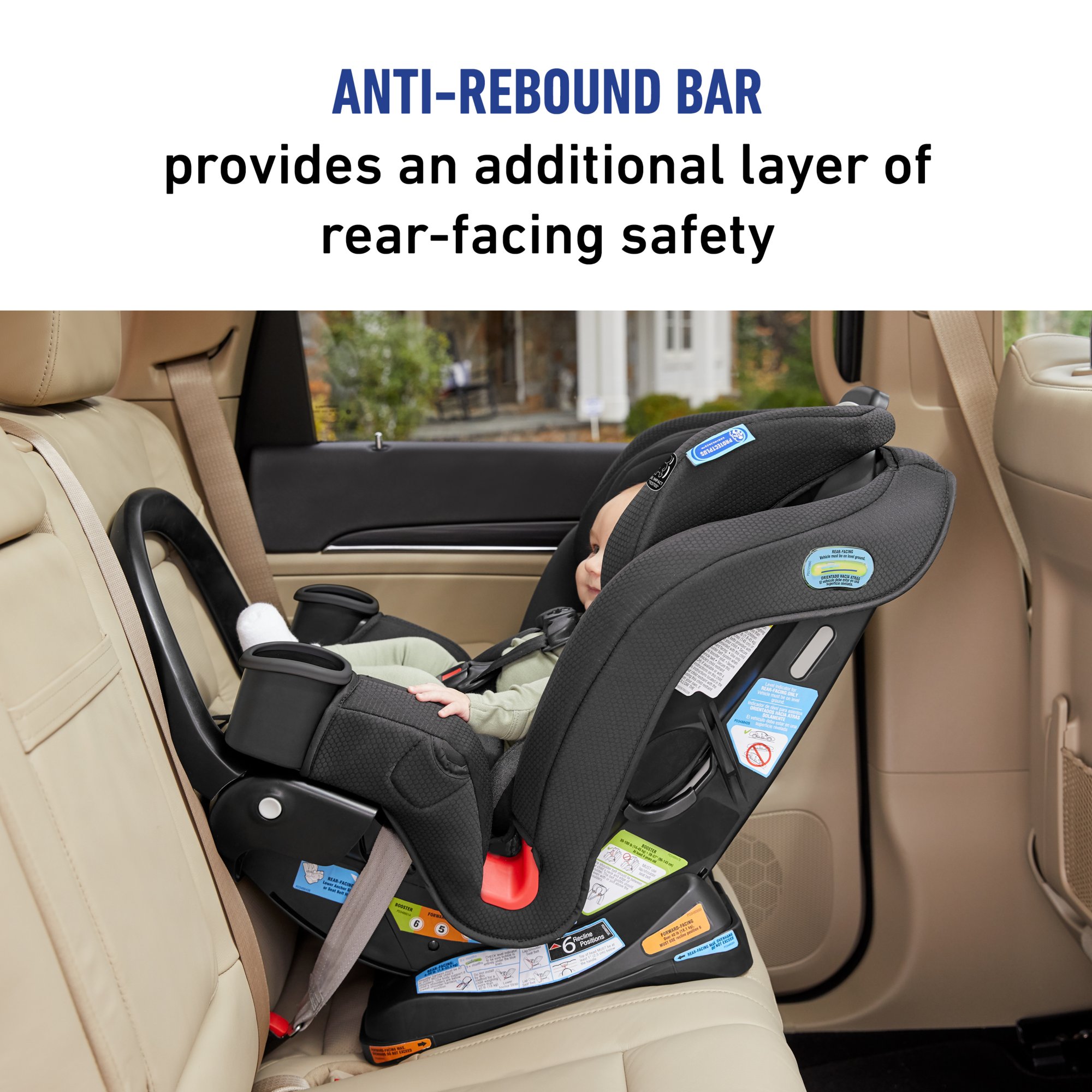 Extend2Fit 3 in 1 Car Seat featuring Anti Rebound Bar Graco Baby